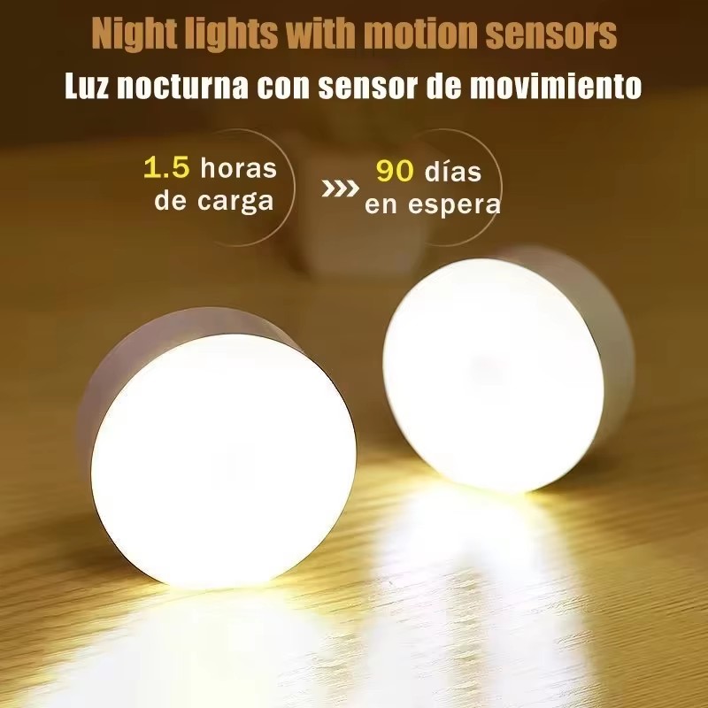 Ldr Light Sensor - USB Oplaadbaar LED Nachtlampje met Schakelaar,