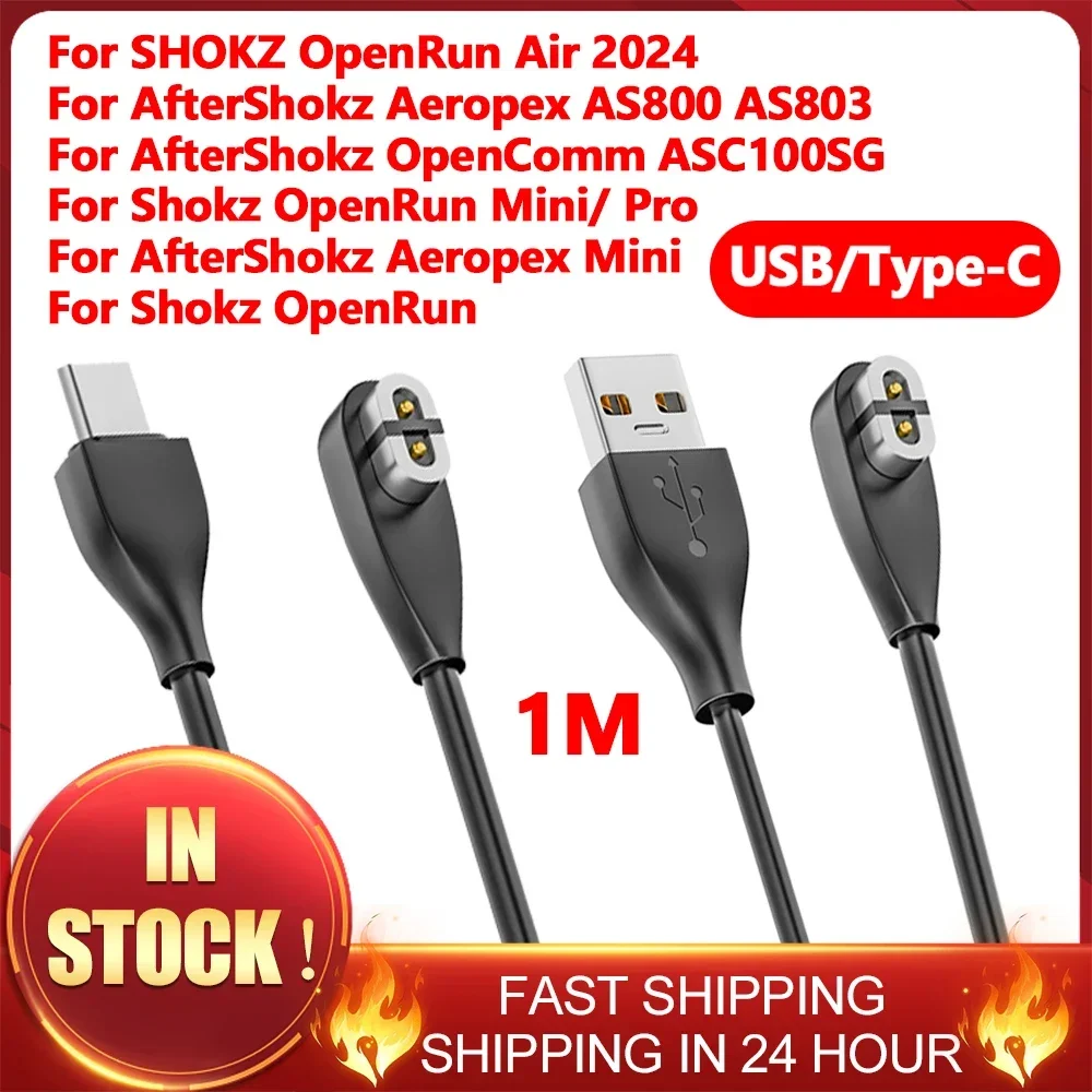 Diy Electronics Wire - Magnetische Oplader USB/Type-C Oplaadkabel Voor Shokz
