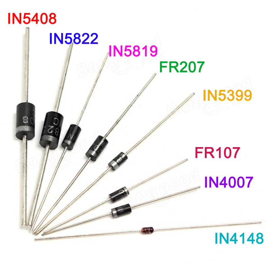 Diy Motorcycle Electronics - 100 stks/partij Gelijkrichter Diode set pack