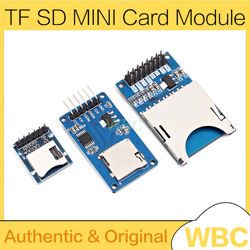 Sd Card Module Spi - TF-kaartmodule TF-opslaguitbreidingskaart Micro-kaart SD TF-kaart Memory