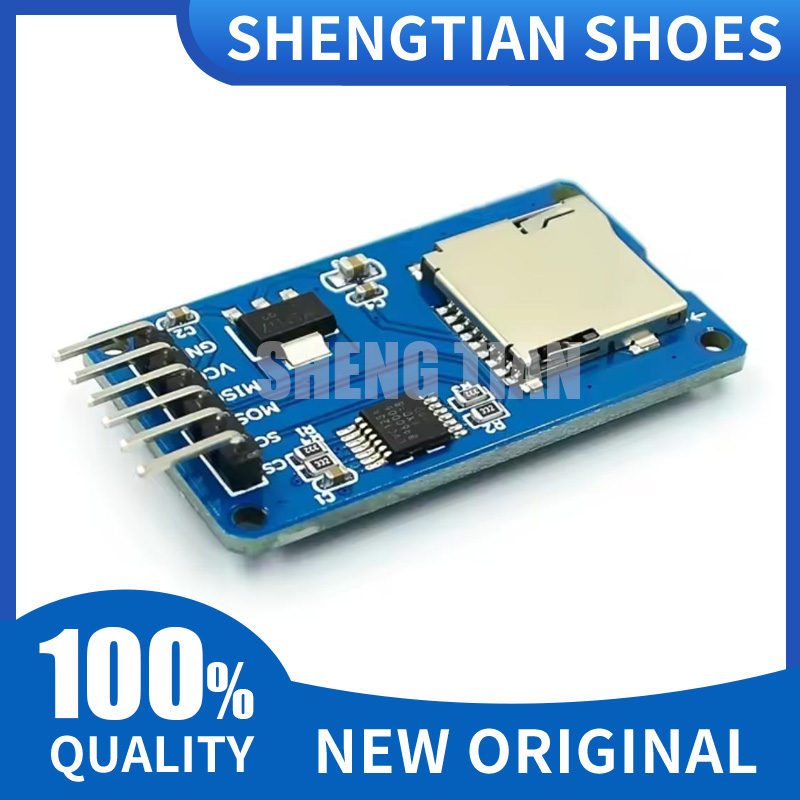 Sd Card Module Spi - Micro SD-kaart mini TF-kaartlezer module SPI-interfaces