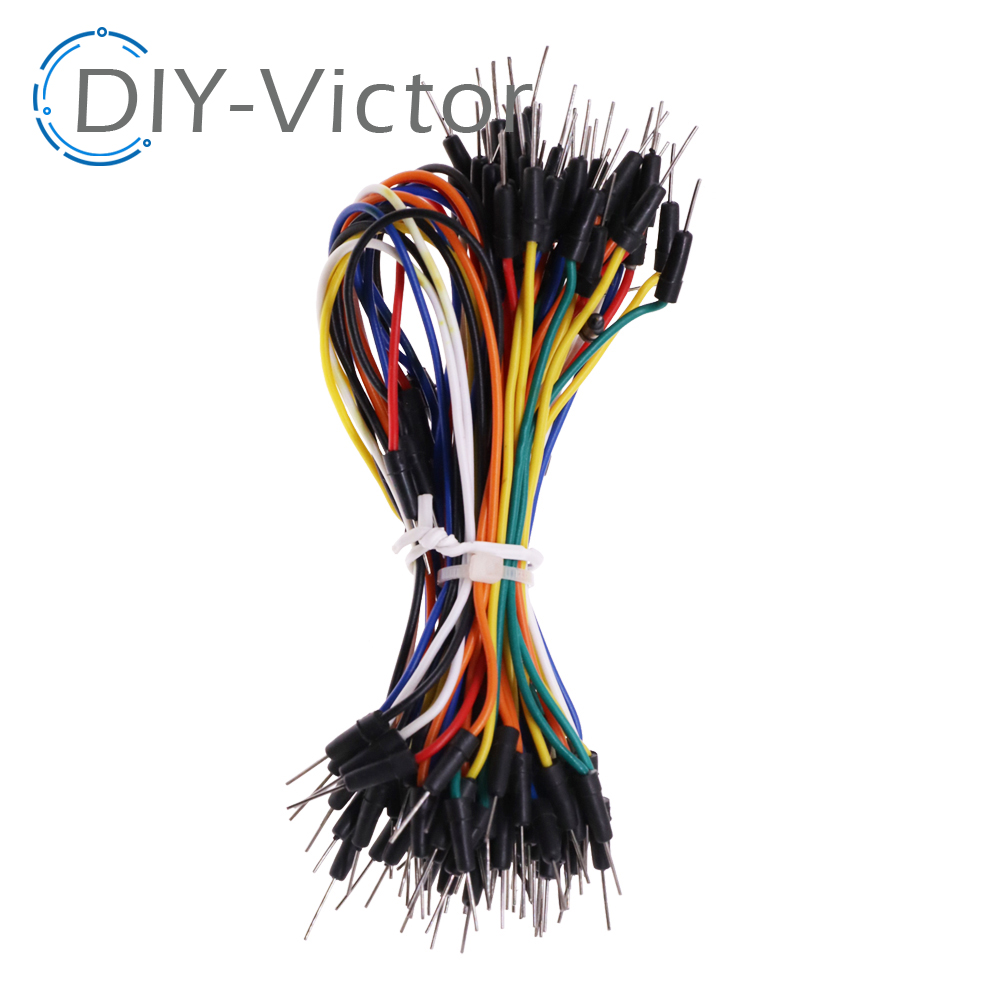 Breadboard Jumper Wire - 65 stks, nieuwe Soldeerloze Flexibele Broodplank