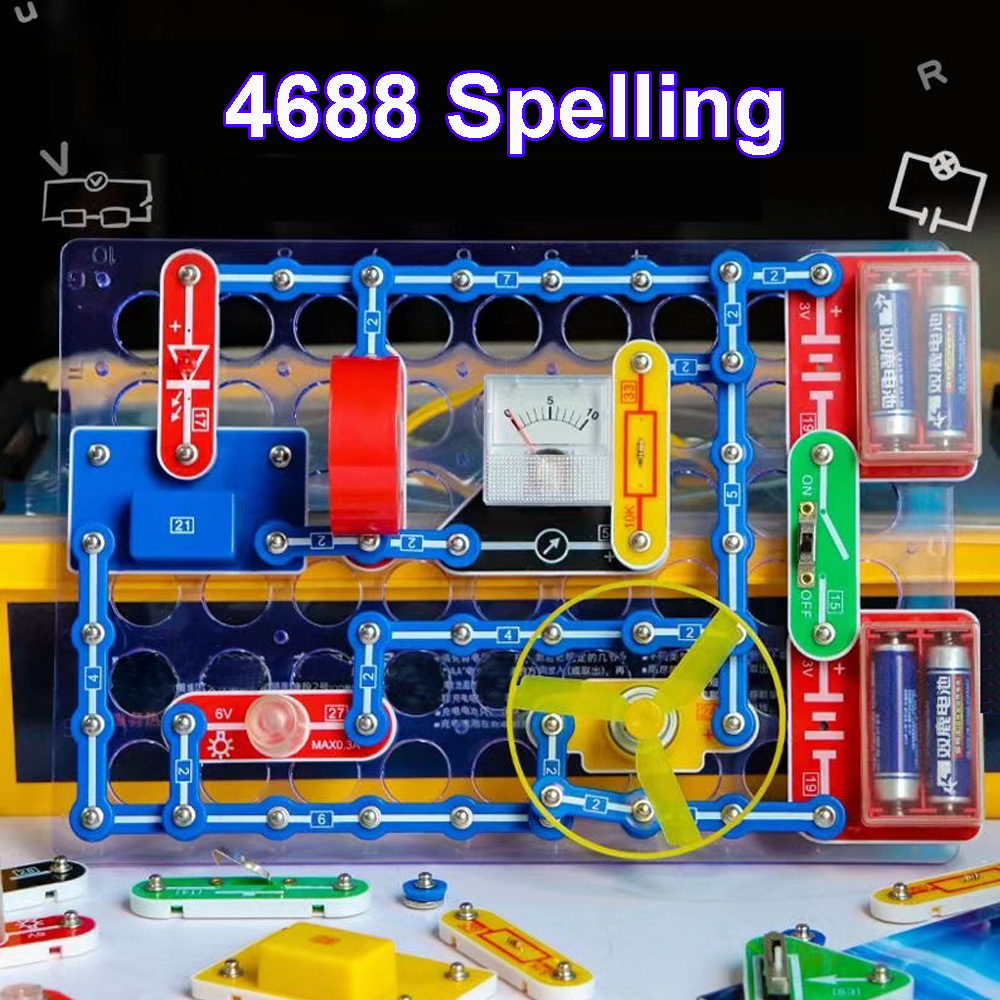 Diy Electronics Kids - Circuit Electronic Science Education Assemblage Physics