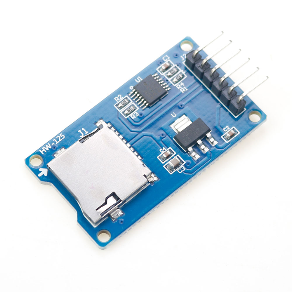 Sd Card Module Spi - 2 Stks/partij Micro Sd Tf Kaartlezer