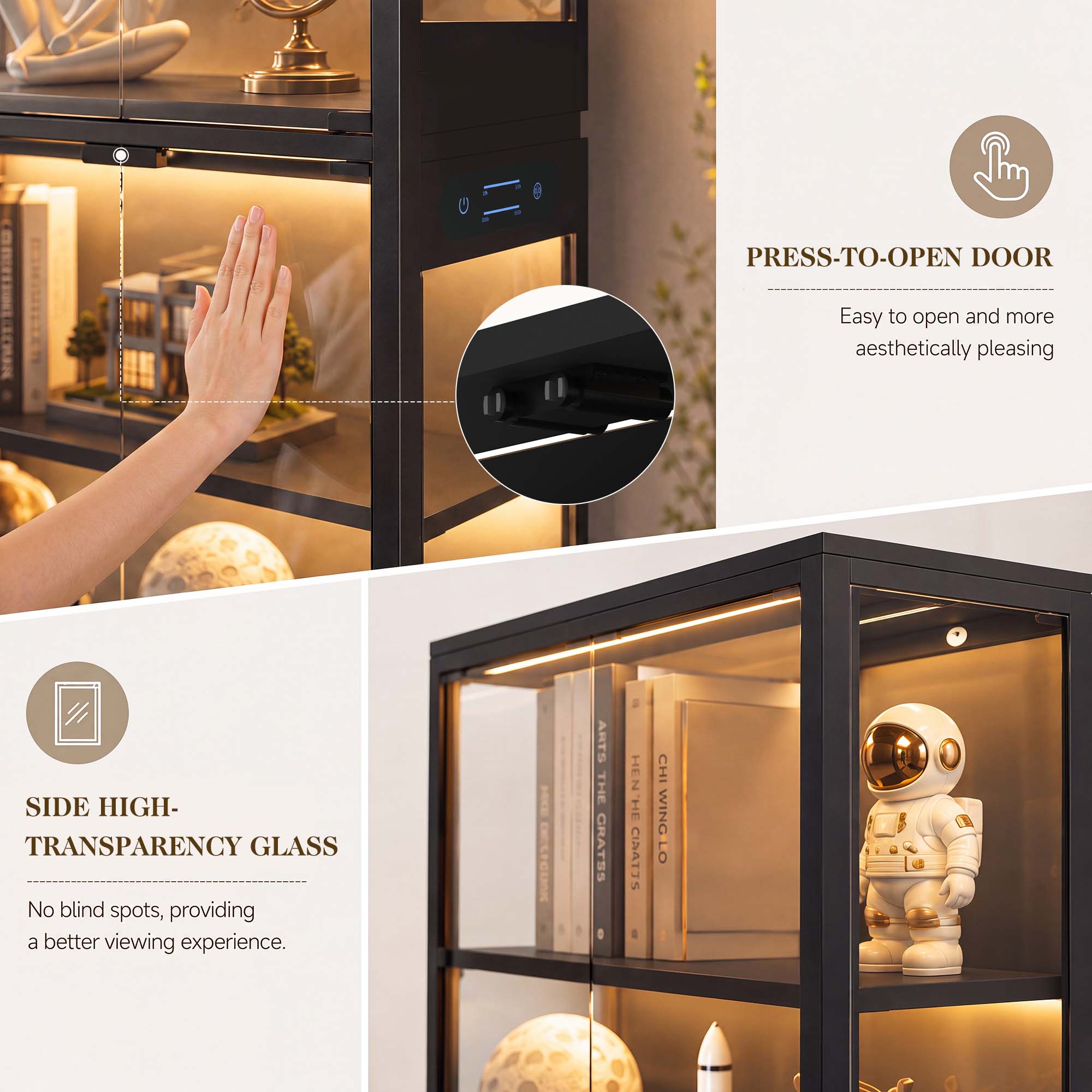 TCGBKAF 5-laags vitrinekast me - Ldr Light Sensor recensie en prijs
