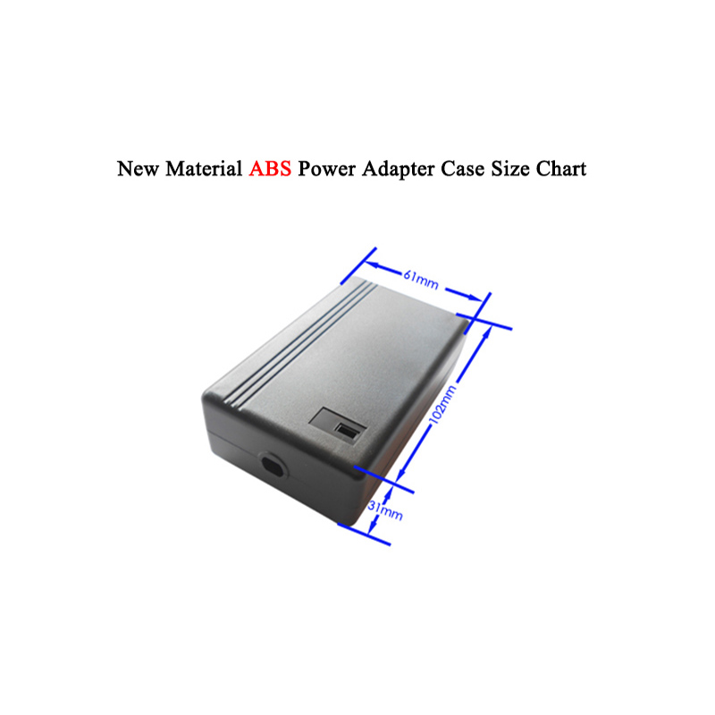 Zwart ABS Power Adapter Case N - Diy Electronics Wire recensie en prijs