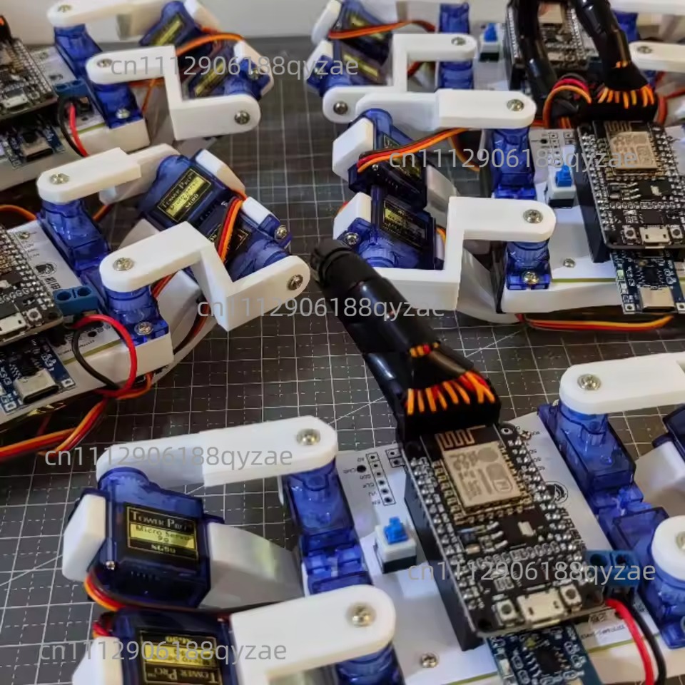 Vierpotige spin, bionische rob - Diy Innovative Electronics recensie en prijs