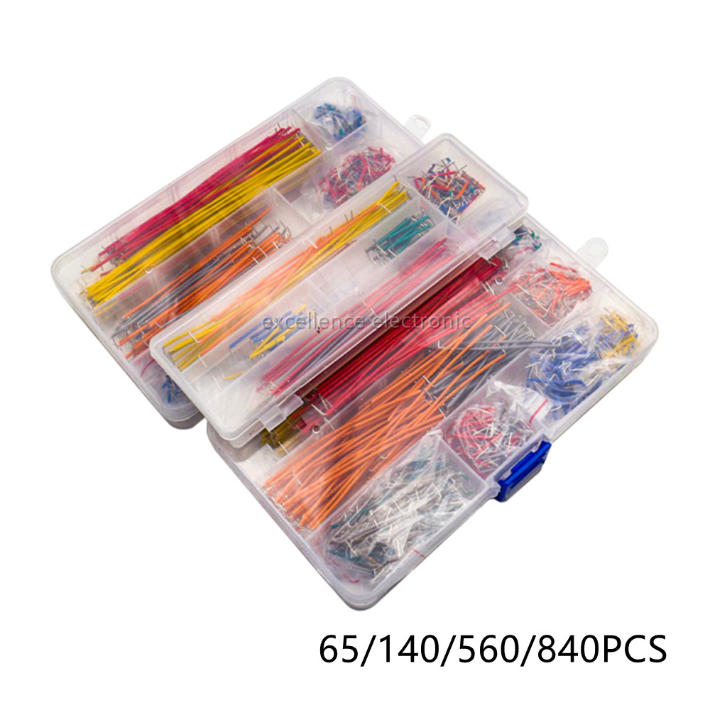 65/140/560/840 stks/doos Solde - Breadboard Jumper Wire recensie en prijs