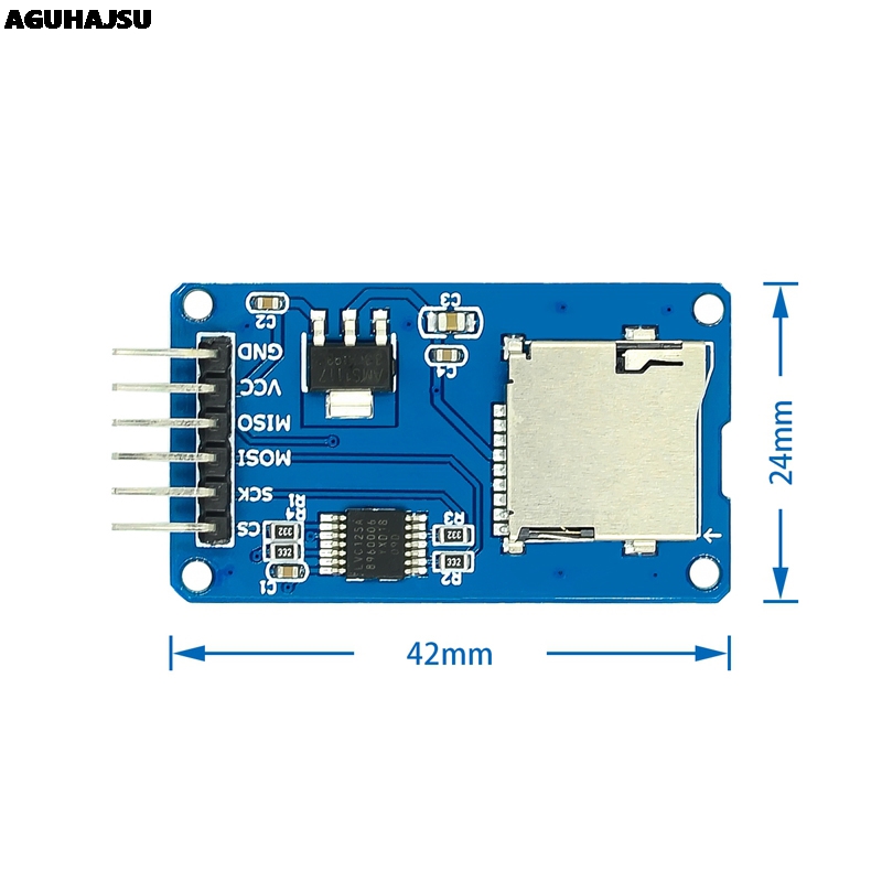 1 stks/partij Micro SD-kaart m - Sd Card Module Spi recensie en prijs