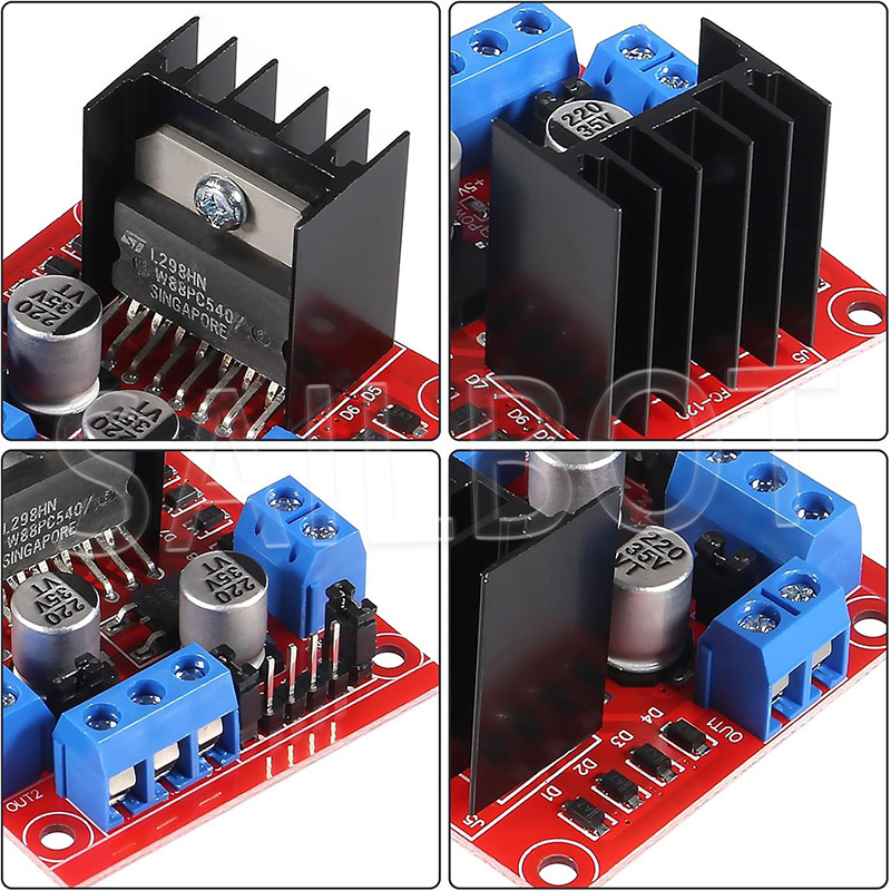 1/5/10 STKS L298N DC Motor Dri - L298N Motor Driver recensie en prijs