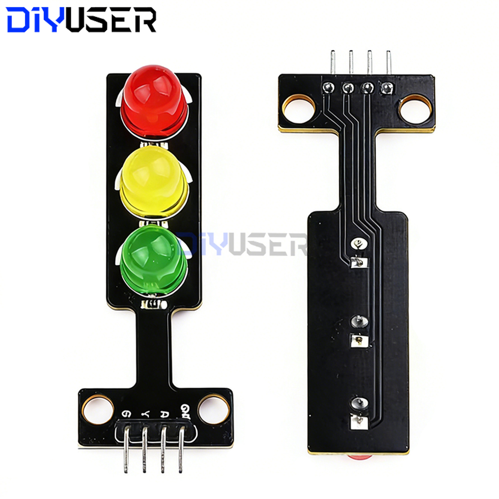 LED-verkeerslichtmodule 5V dig - Diy Electronics Raspberry Pi recensie en prijs
