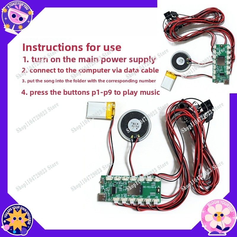Fabrikant's populaire muziekmu - Diy Electronics To Sell recensie en prijs