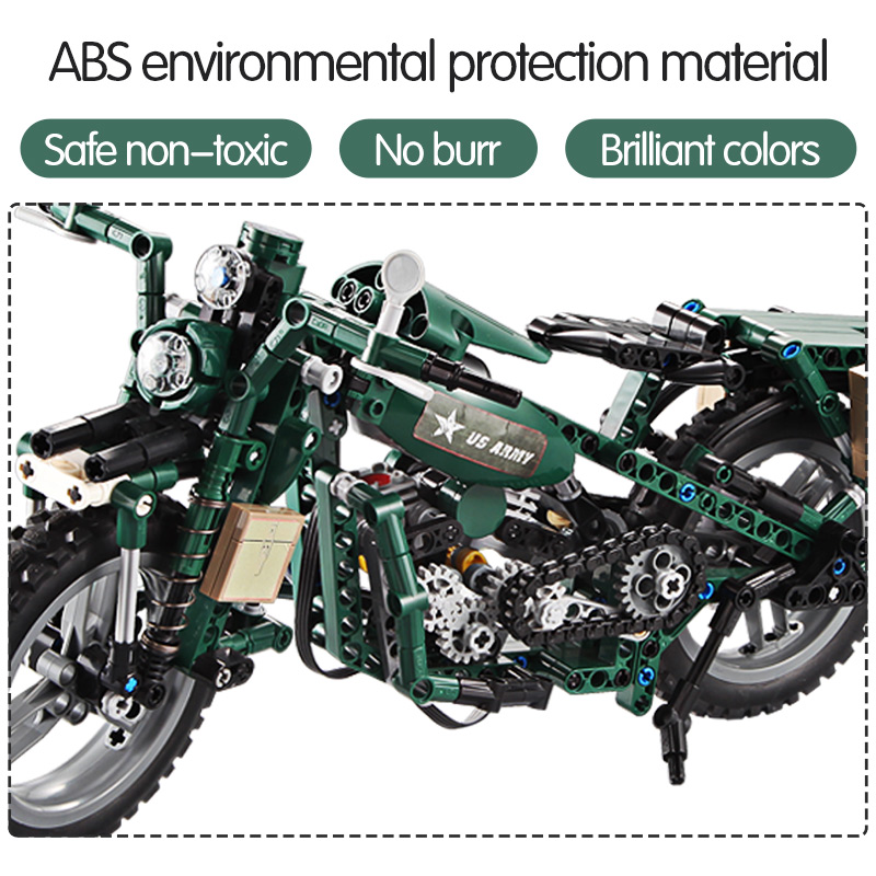 Cada 550Pcs Stad Serie Elektro - Diy Motorcycle Electronics recensie en prijs