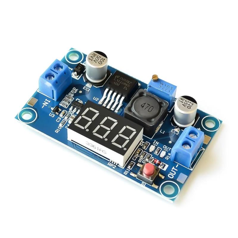 LM2596 voedingsmodule met disp - Diy Electronics Power Supply recensie en prijs
