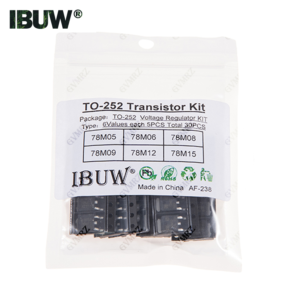 30PCS 6 Waarden TO-252 Transis - Diy Electronics Power Supply recensie en prijs