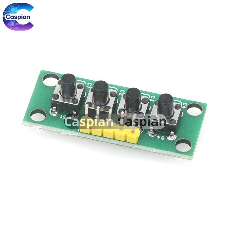 1-10PCS 1x4 4-Knop Onafhankeli - Diy Electronics Raspberry Pi recensie en prijs