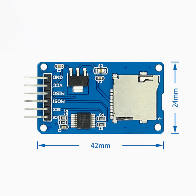 1 STKS SD-kaart Module Micro S - Sd Card Module Spi recensie en prijs