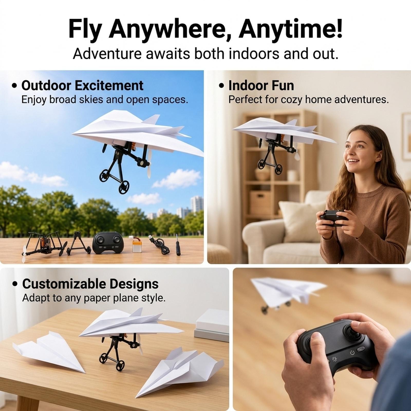 Mini RC vliegtuig DIY kit ABS  - Diy Electronics Kids recensie en prijs