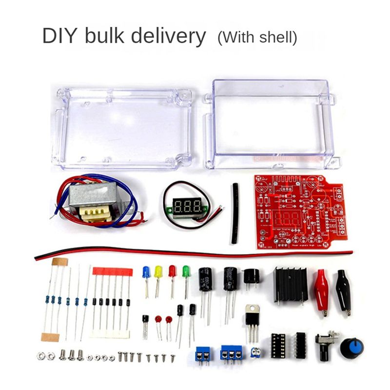 BHTS-2X LM317 Verstelbare span - Diy Electronics Power Supply recensie en prijs