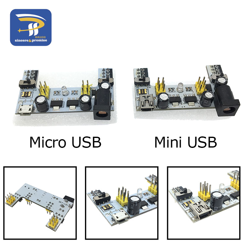 MB102 Mini Micro USB Interface - Diy Electronics Power Supply recensie en prijs