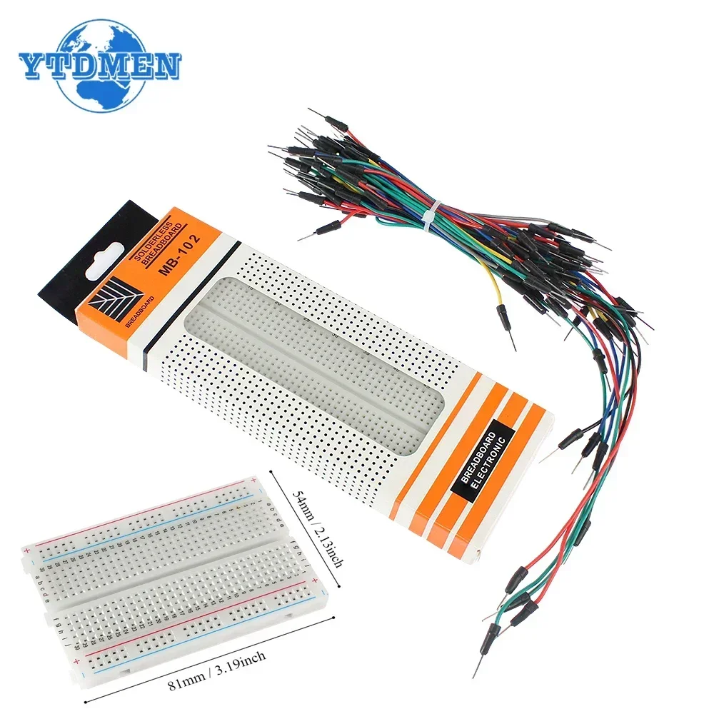 MB-102 Broodplank 400 830 Punt - Breadboard Jumper Wire recensie en prijs