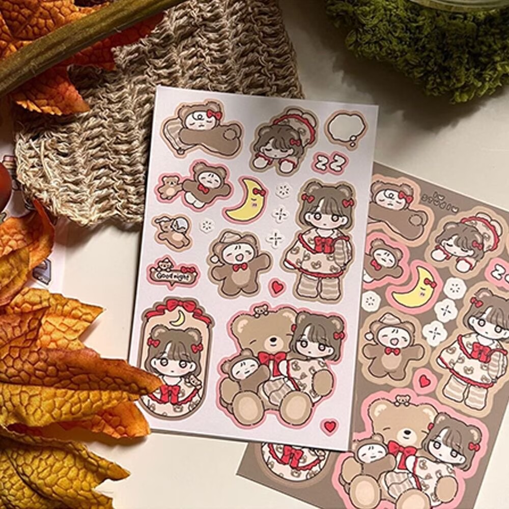 1/5 stuks cartoon meisje 1 Kor - Diy Q recensie en prijs