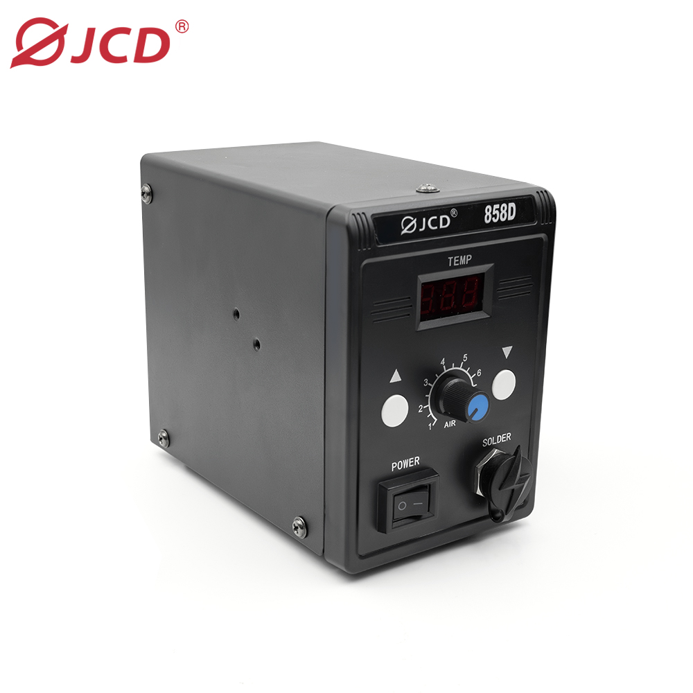 JCD Heteluchtpistool 858D 700W - Diy Electronics Tools recensie en prijs