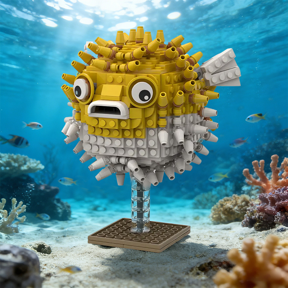 Gobricks MOC Mariene Organisme - Diy Marine Electronics recensie en prijs