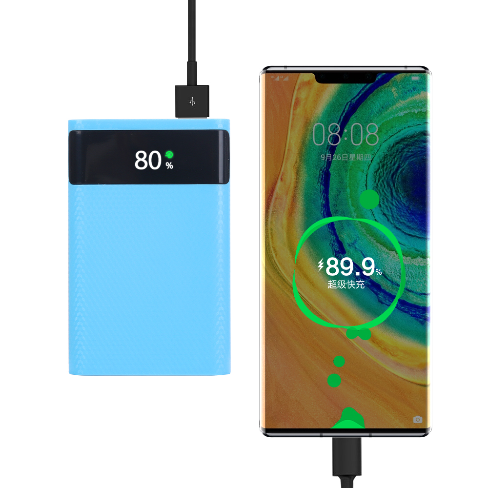 Geen batterijen 18650 batterij - Diy Q recensie en prijs